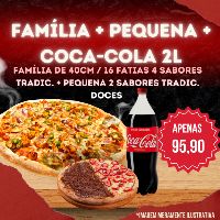 imagemFAMÍLIA + PEQUENA + COCA NORMAL  2L