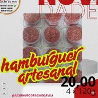 imagemHamburguer Artesanal Premium (4 Unid)