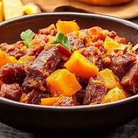 imagemAbobora com Carne seca/ Arroz