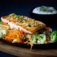 imagem do produto: Teppanyaki Salmão Grelhado