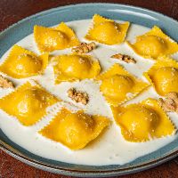 imagem do produto: Ravioli de brie com damasco