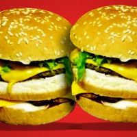 imagem do produto: Combo Duplo Hamburguer (2 Lanhces)