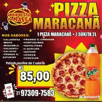 imagemPizza Maracanã 45cm + Kuat 2lt