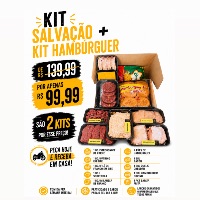 imagemKIT SALVAÇÃO + KIT HAMBÚRGUER R$99,99