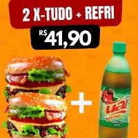 imagemPROMOÇÃO: 2 X-Tudo + refri 600