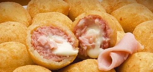 imagem do produto: Bolinhas de Queijo e Presunto