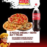 imagemCombo 03 Pizza Média e Refrigerante 2 litros