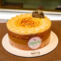 imagemBolo gourmet Creme Brulee (15 fatias)