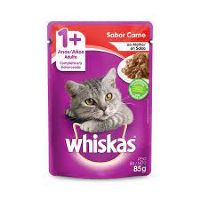 imagemWHISKAS CARNE MOLHO E SALSA SCH 85G
