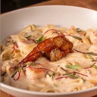 imagemFettuccine de Camarão 