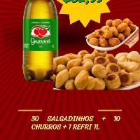 imagemmini combo (30 salg, 10 churros, 1 refri 1l)