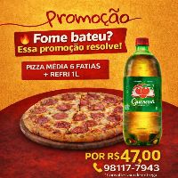 imagemMédia + Refrigerante 1L