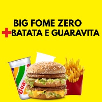 imagemCombo Big Fome Zero (batata+guaravita)