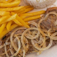 imagemBIFE ACEBOLADO COM FRITAS! 