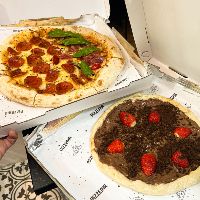 imagemPIZZA 35CM + PIZZA DOCE POR R$109,90