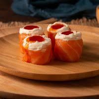 imagemSushi Salmão Geléia pimenta (6 unid)   