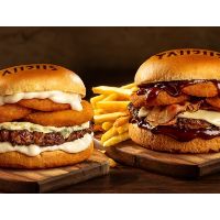 imagemCombo 2 Burgers de 180g + 1 Batata Frita