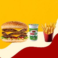 imagemMega Triplo X + Batata + Guaraná Natural